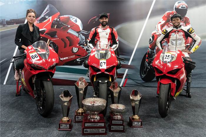 Ducati wins 2018 JK Tyre Indian National Racing Championship
